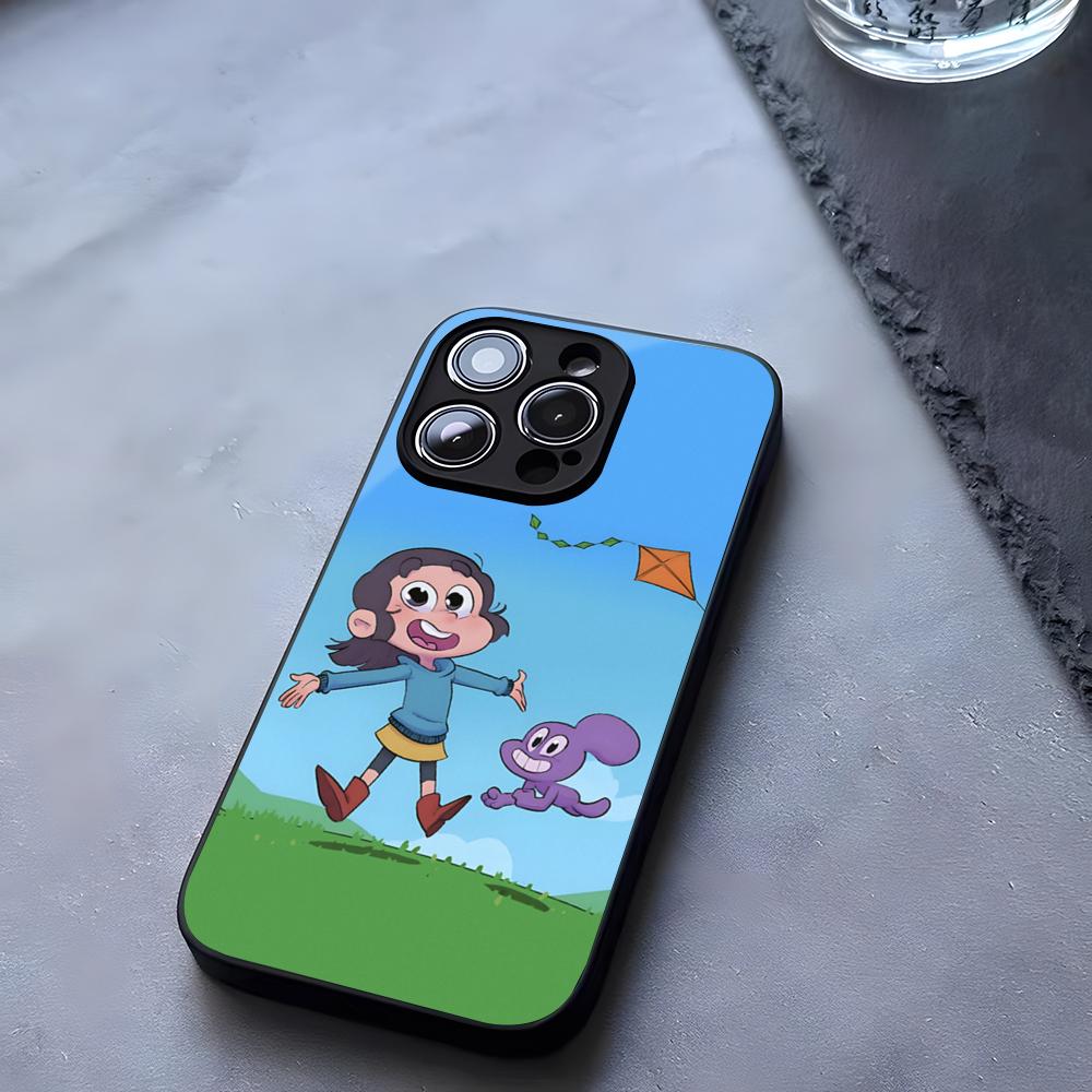 Чехол для телефона Emi Ловец снов Закаленное стекло Для IPhone 17 13 14 16 12 15 11 Pro Max Plus Mini X XR SE2020 Coque
