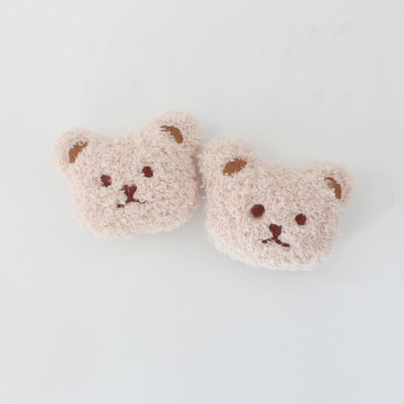 Милая мультяшная плюшевая брошь в виде медведя для девочек, одежда, бейджи, рюкзаки, кулон