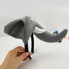 Halloween Elephant Dress up Costume, Hairband, Tail for Kid Birthday Parties