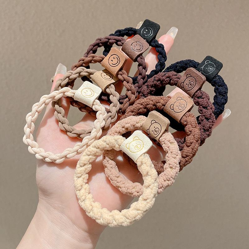 High Elasticity Hair Tie: Versatile Rubber Band Scrunchie for Women & Girls 2025