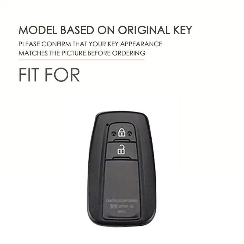 UWSY2 TPU Car Key Case For Toyota Camry CHR Prius Corolla RAV4 Prado 2017 2018 (2-BTN 3-BTN)