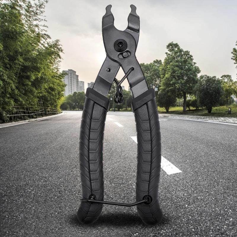 1 шт. Инструмент для ремонта велосипедной цепи, плоскогубцы для звеньев велосипедной цепи, зажим для быстрого снятия, многозвенные плоскогубцы для ремонта