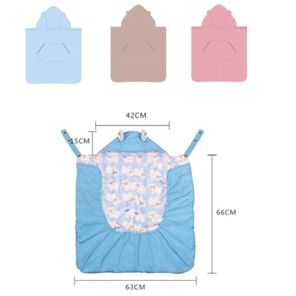 DEEYOTA Новорожденный ребенок Спящий ребенок Подготовка к грудному вскармливанию Пеленка, ребенок, пеленка, сумка, 100% хлопок, пушистый, теплый, одеяло, рождение,