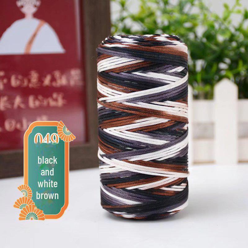 Экологичная конопляная пряжа для вязания крючком летних шляп, сумок и сандалий