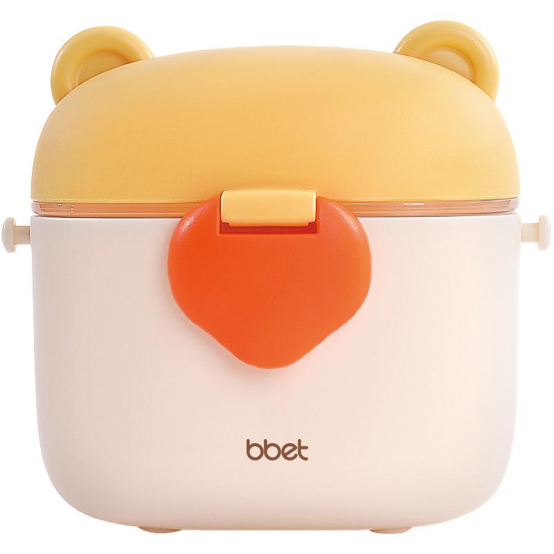 Портативная коробка для детского питания и сухого молока с отдельными слоями для использования на открытом воздухе