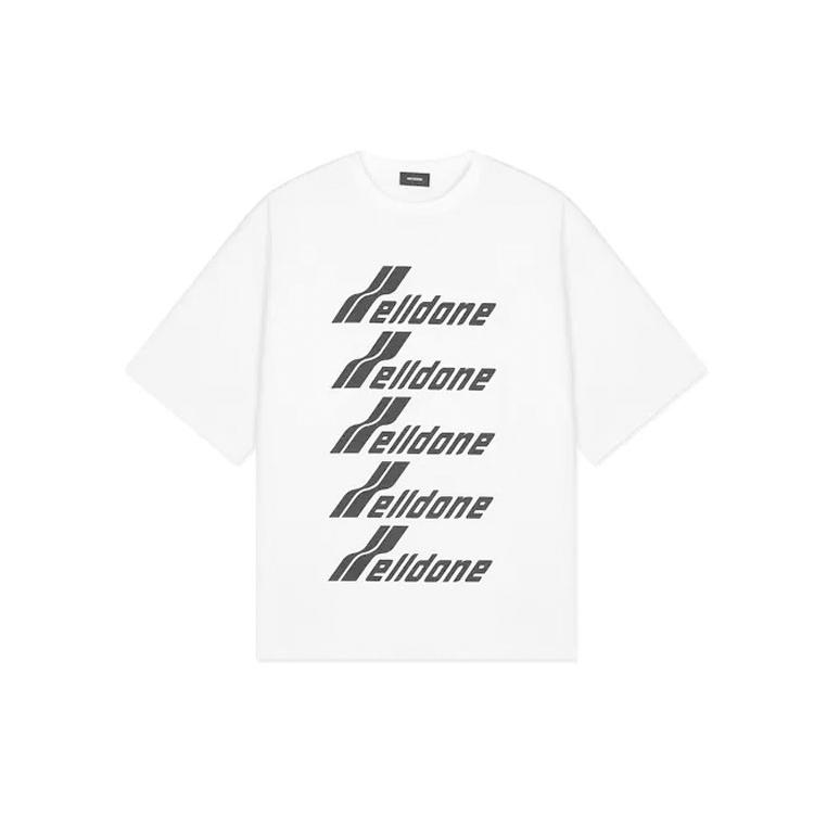 WE11DONE logo-print T-shirt WD-TP6-20-074-U-WH