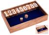 Shut The Box 2 Players - Track Game - Ecological Wooden Game - from 6 Years Old