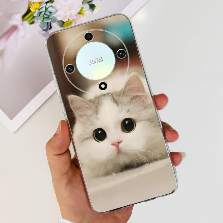 Чехол для Honor Magic5 Lite Чехол для Honor X9a RMO-NX1 Стильный Расписной Чехол Мягкий Силиконовый Чехол для Телефона Для Honor Magic 5 Lite HonorX9a Сумки