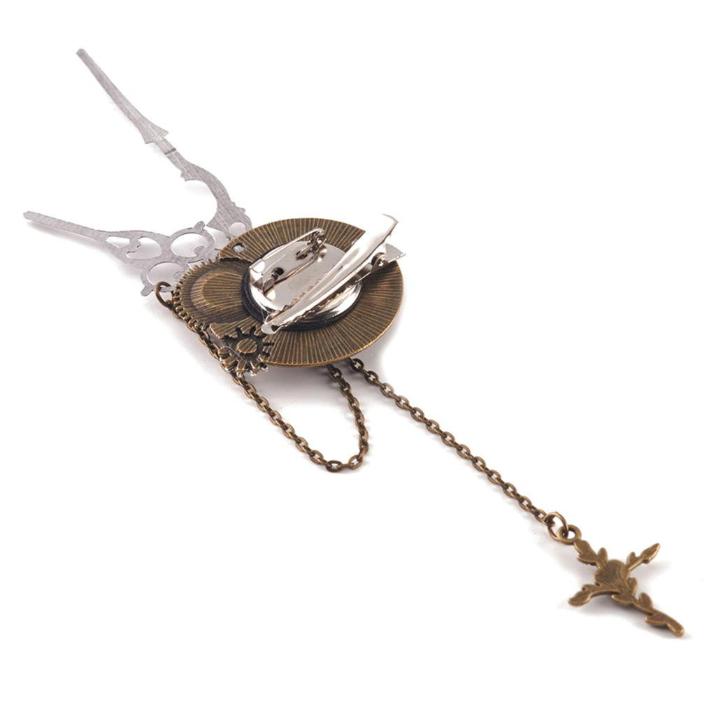 Брошь в стиле стимпанк, булавка для лацкана, значок в стиле стимпанк, готическая брошь, булавка в стиле стимпанк, ретро брошь с шестернями для рюкзака, сумки, куртки