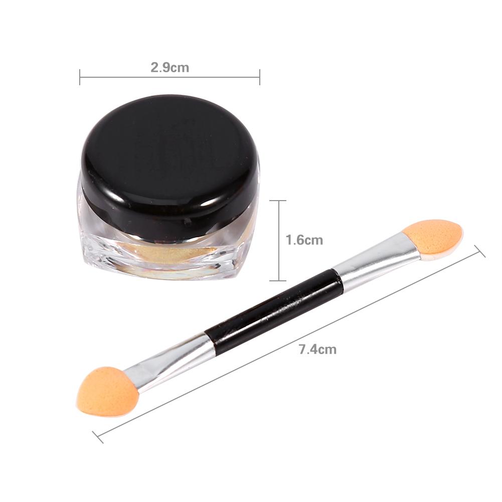 8 г/Флакон Глиттер для нейл-арта Пудра Магическое зеркало Хромированная Мерцающая Пыль С Кистью 12 Цветов