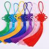 5PCS Handmade Satin Silk Chinese Knots with Tassels for Hanging Decoration