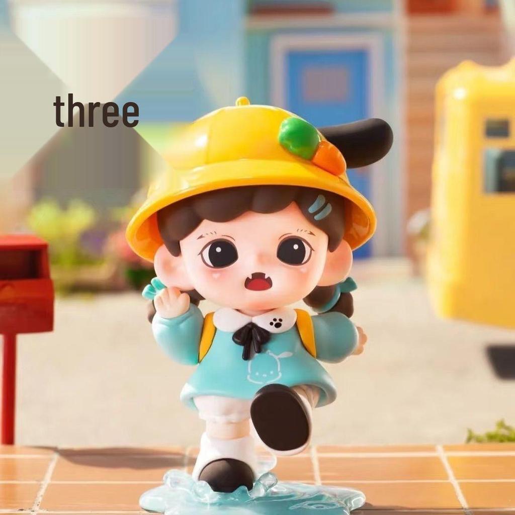 Zoraa x Sanrio Roaming Times Слепой бокс Кукла-машинка Украшение
