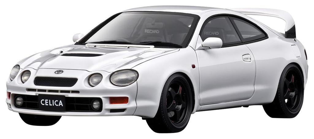 Модель зажигания Toyota Celica Белая Готовая Модель IG3675 TK.Company 1/18 GT-FOUR (СТ205)