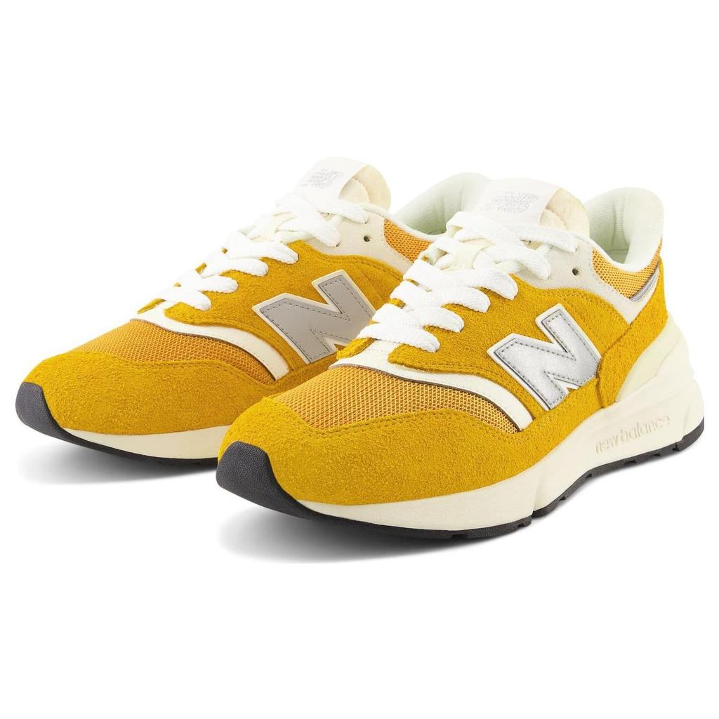 New Balance 997R Желтые кроссовки унисекс Кремово-серебристые U997RCB