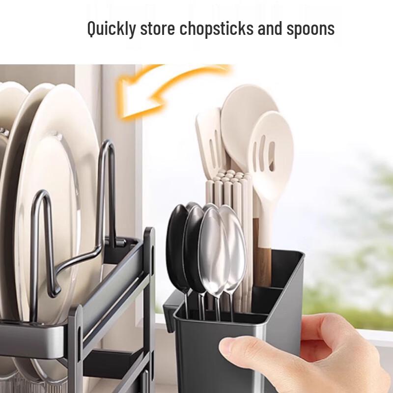 Beifu Double-Layer Carbon Steel Dish Drying Rack