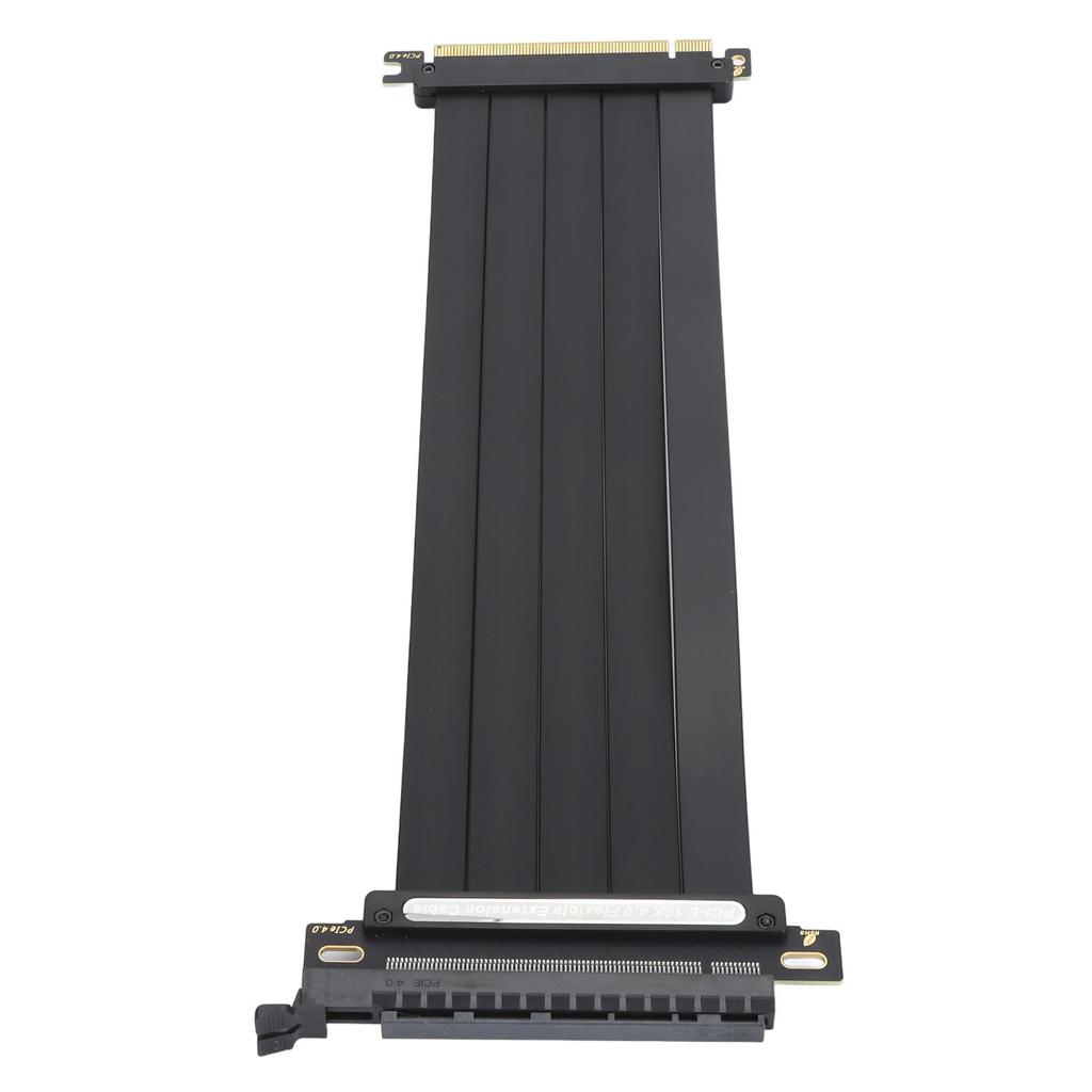 Гибкий удлинительный кабель PCIe 4.0 X16 для видеокарты, 16X, высокоскоростной, с углом 180 градусов, экранированный