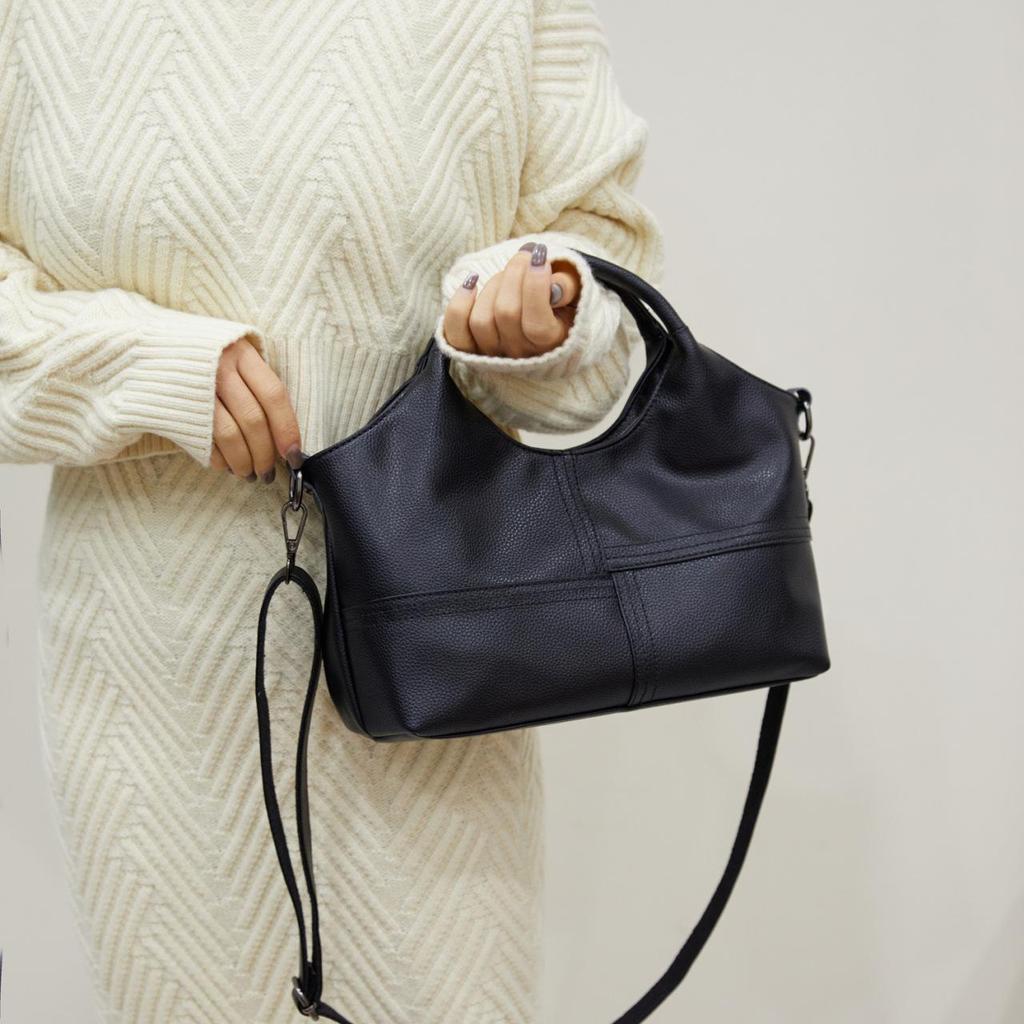 Брендовые сумки из мягкой искусственной кожи высокого качества, женская сумка большой емкости, повседневная женская сумка через плечо, сумка через плечо