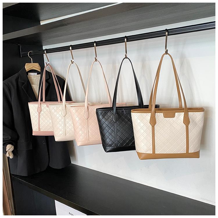 Модная Универсальная Премиальная Текстура Городская Простая Сумка Через Плечо Женская Летняя Новинка Сумка Под Мышку Ручная