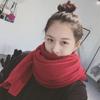 Korean Style Solid Color Imitation Cashmere Scarf for Autumn & Winter