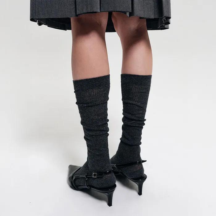 Элли Полупрозрачные гольфы / ELLIE SEETHROUGH KNEE SOCKS_6цветов