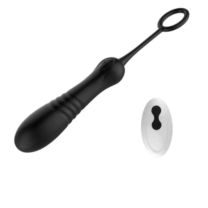 Беспроводной пульт дистанционного управления дилдо вибратор стимуляция влагалища клитора телескопическое вибрационное яйцо массажер точки G секс-игрушки для женщин