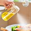 2 In 1 Spray for Olive Oil Spray Sprayer Dispenser Bottle Comfortable Handle Design for Barbecue Air Frying Pan Oven Camping