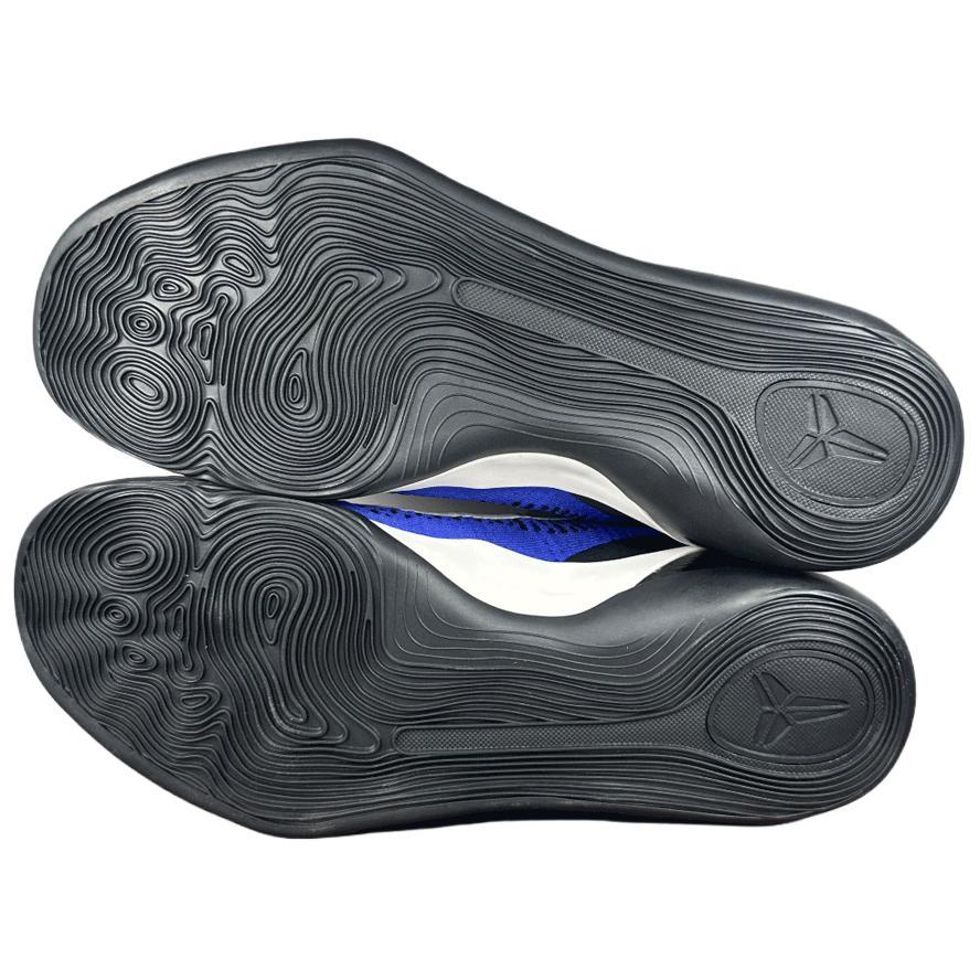 Nike Kobe 9 Elite Low Protro 'EYBL' PE (унисекс) Баскетбольные кроссовки Racer Blue / Metallic Silver IB2140 400
