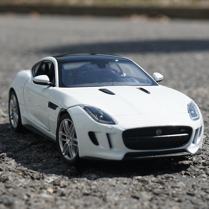 Welly 1/24 JAGUAR F-Type Купе Сплав Машинки Литые и Игрушечные Транспортные Средства Модель Автомобиля Миниатюрная Масштабная Модель Автомобиля Игрушка для Детей