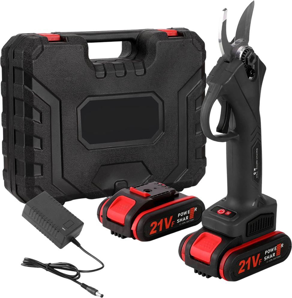 Electric Pruning Shears Cordless Lithium Electric Precise Pruning Fruit Tree Branches Scissors Rechargeable Power Tool