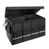 SANLIKE Car Trunk Storage Foldable with Large Car Storage Back Car Outdoor Gear Emergency Camping Convenient Small Item Large Black Box, Lid,
