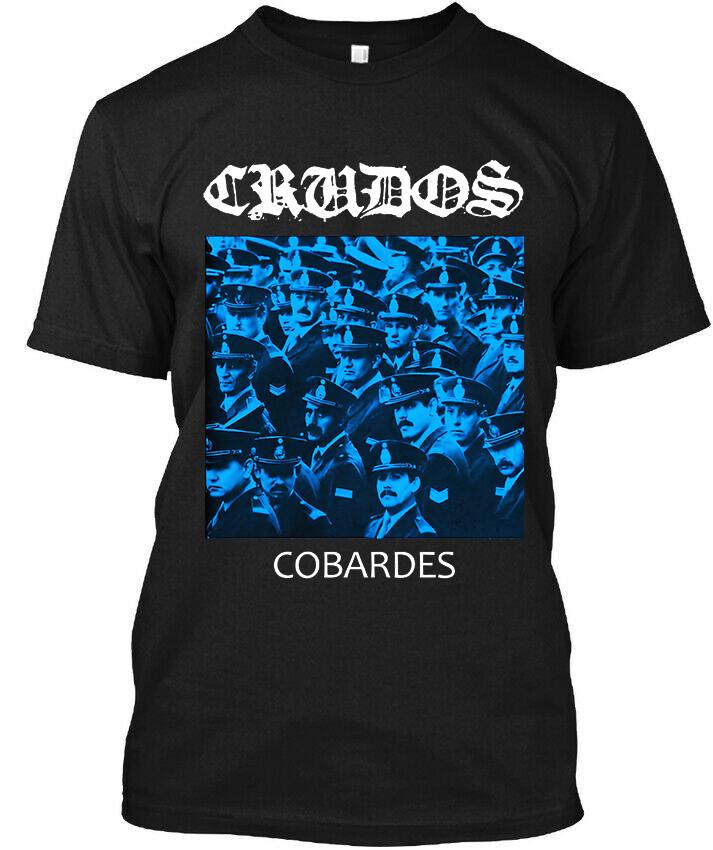Limited New Popular Los Crudos Cobardes American Hard Music Group T-Shirt S-4XL