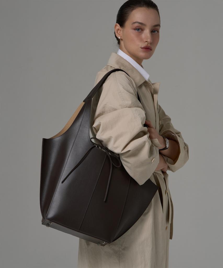 Zema Élever Le Quotidien Onnete Tote Bag L - Espresso Brown (Onnete Tote Bag L)