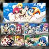 Epic Fantasy Anime MMagi The Labyrinth Of Magic Mouse Pad Large Thick Desk Pad Stitched Edges Gaming Mouse Mat For Pc