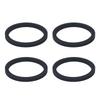 4 Pcs Silent Crossover Rings Rubber Shock Absorber Silencer Ring Good Damping Proof for KRX KRX4 1000