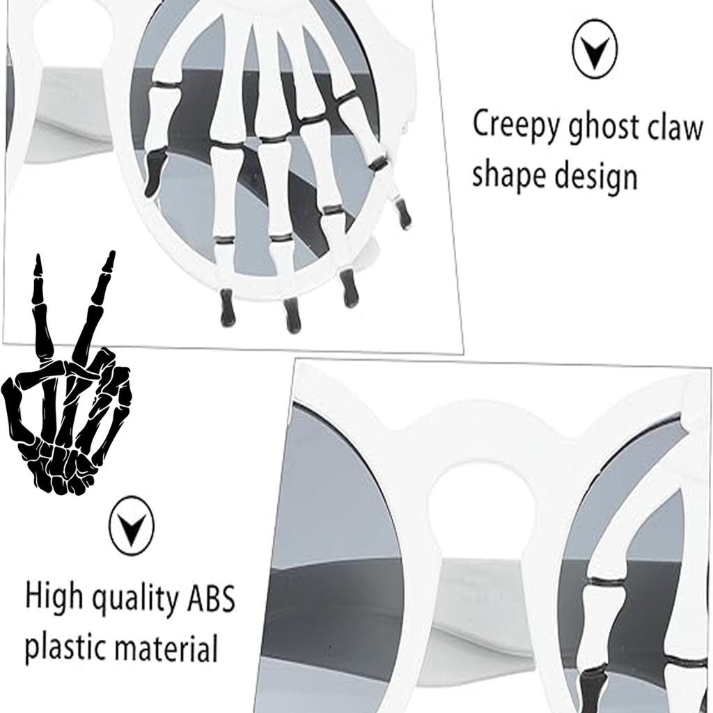 Хэллоуин Модные очки Новинка Косплей Реквизит Фотоаксессуары Сувениры для вечеринки на Рождество Уникальный дизайн Декор для линз