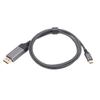 Type C to Display Port Adapter Cable 4K At 60Hz Multifunctional Type C Display Device Conversion Cable for Phone Tablet