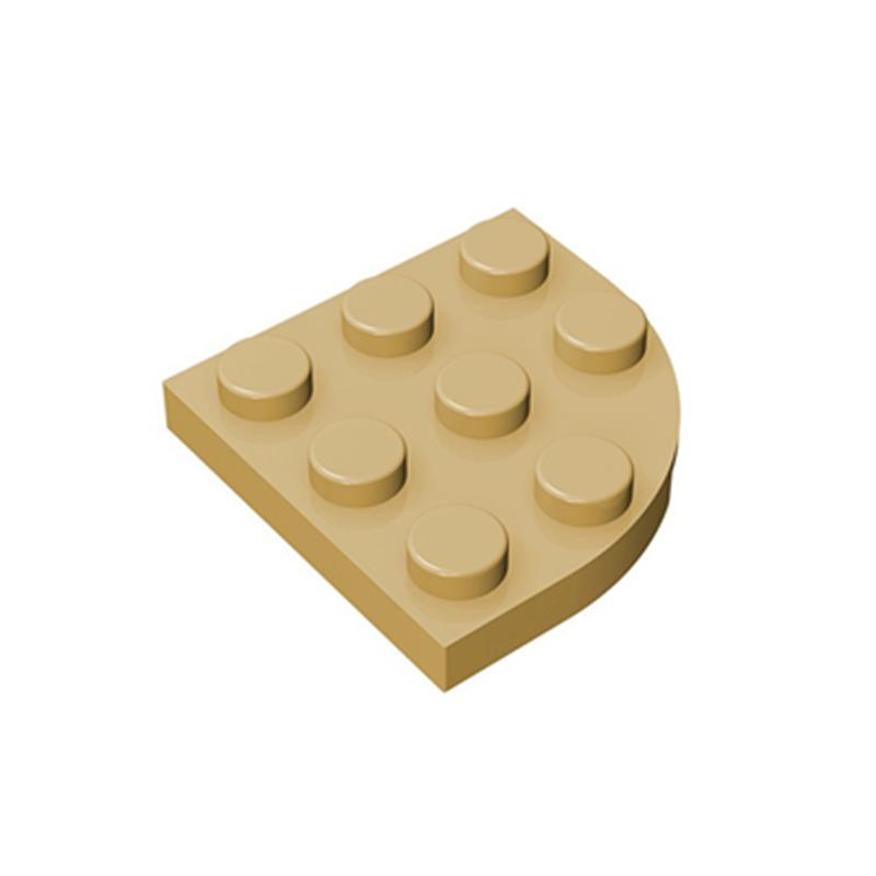 20 ШТ. ПЛАСТИНА 3X3, 1/4 КРУГА Совместимые 30357 Круглые и Угловые Самоблокирующиеся Кубики Строительные Блоки Игрушки Аксессуары