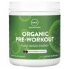 Pre Workout Organic, Black Cherry, 240G(8.5Oz)