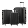 Sturdy and Durable Three-Piece Luggage Set with Anti-Collision Corners: 20, 24, 28 Inch Sizes