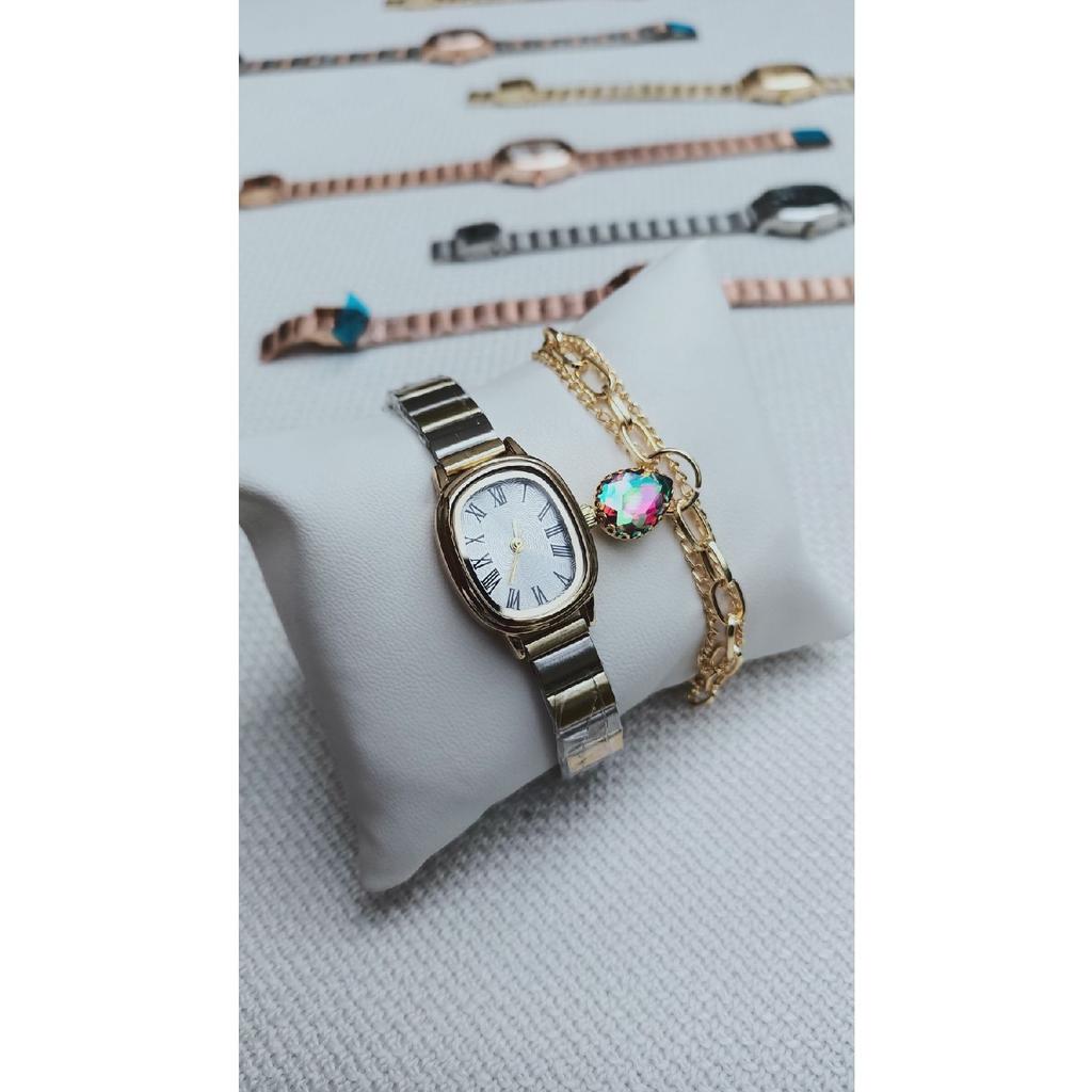 Bracelet Set Analog Wristwatch Clock Set
