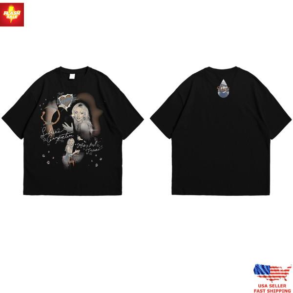 New Apparel Sabrina Carpenter Shirt Short n’ Sweet Tour 2025 Graphic Tee