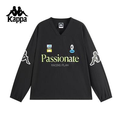 Kappa Унисекс Свободный крой Длинный рукав Спортивная футболка KPCJBTG90