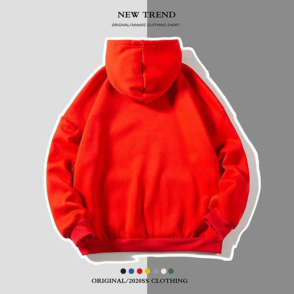 Толстовка с капюшоном из флиса для мальчиков и девочек, осенне-зимняя, средняя, детская, однотонная, теплая одежда, детский флисовый топ с капюшоном