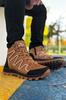 Men's Fashion Flat Heeled Booties Bootie Brown Street Outdoor Trekking Boots Shoes