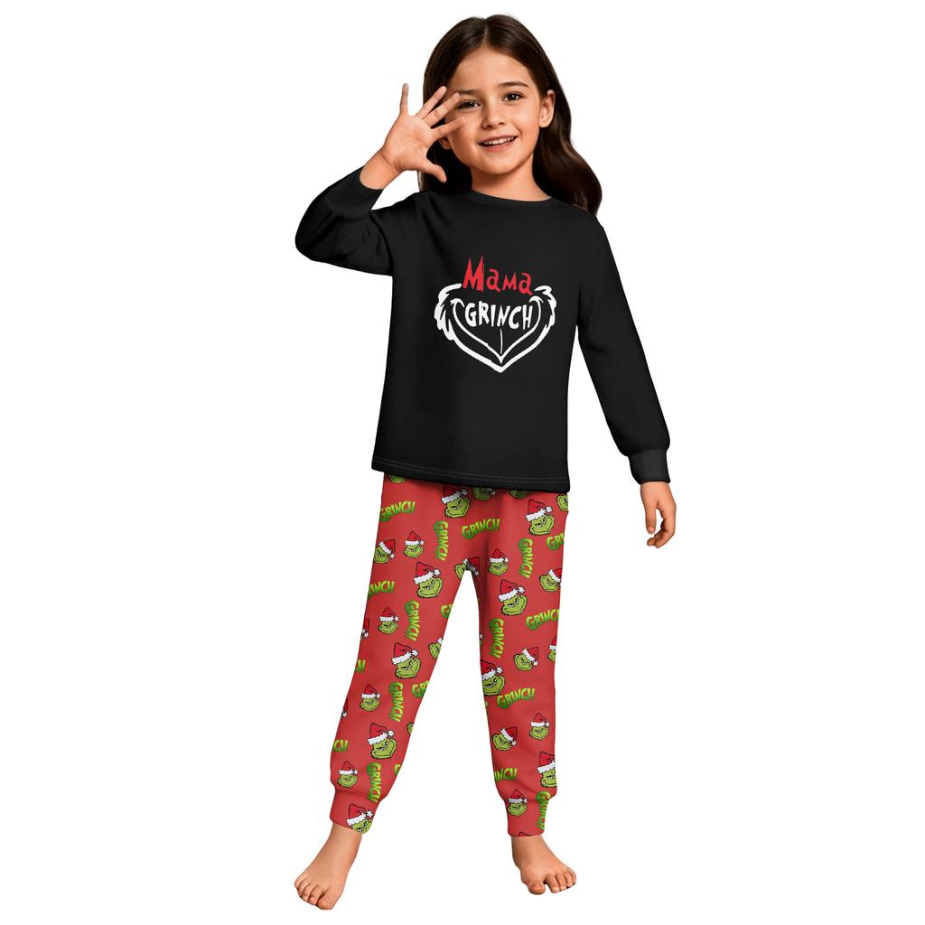 Children's Boys And Girls Thin Two-piece Long-sleeved Pants Two-piece
