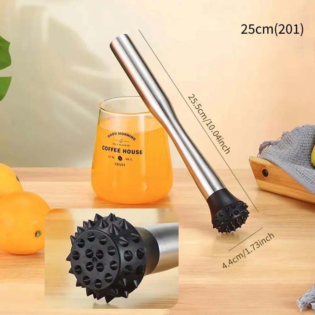 Бар из нержавеющей стали для измельченного льда, молочного чая, фруктовых коктейлей, многофункциональный молоток для льда, лимонного чая, сока