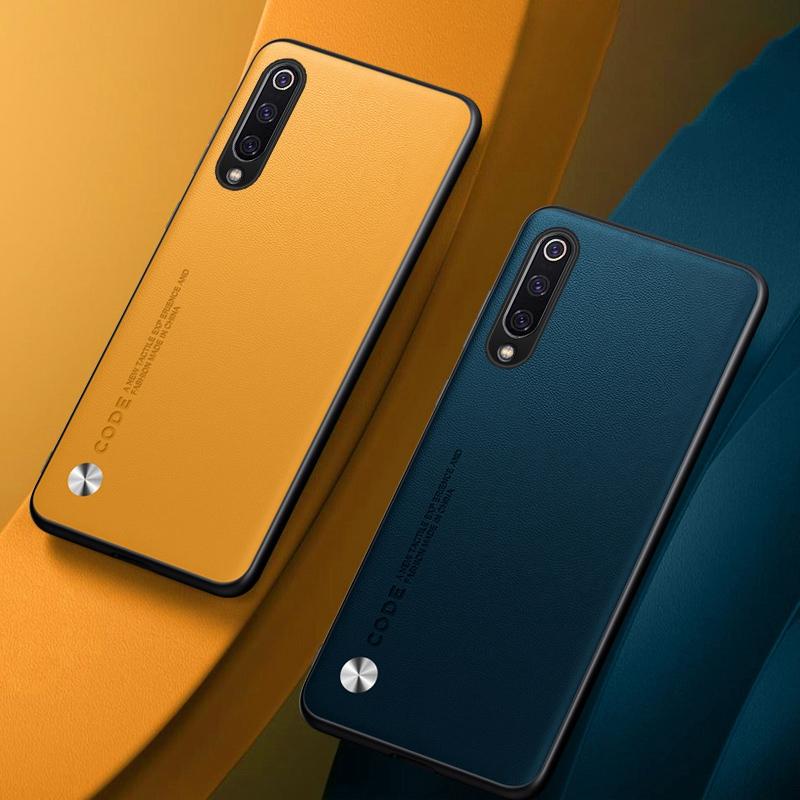 Роскошный чехол из искусственной кожи для Xiaomi Mi 9 SE 9SE, матовый силиконовый противоударный защитный чехол для телефона Xiaomi Mi 9 9T Pro Mi9