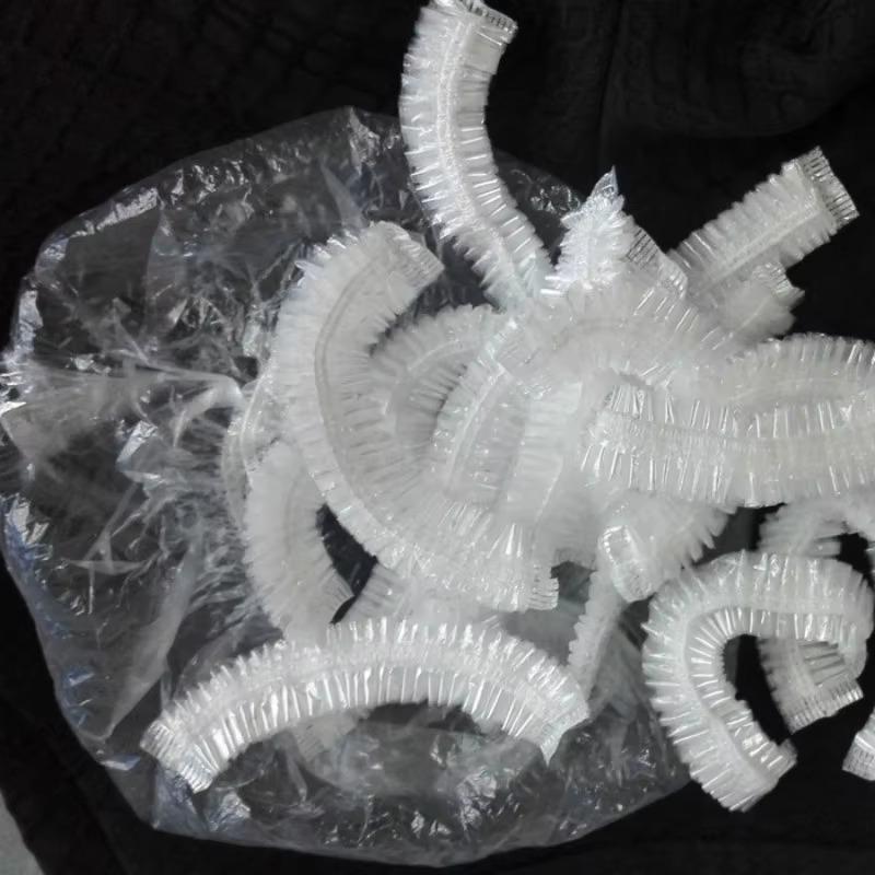 100 шт. эластичная водонепроницаемая шапочка для душа для взрослых одноразовая спа-шапочка для волос