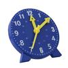 Clock Teaching Aid Learning Model Toy Elementary School Students Kids Cognitive Time Tool Blue