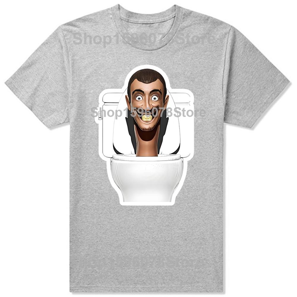 Скибиди Туалет Туалетный Человек Смешной Мультяшный Мультивселенная Футболки Унисекс Летние Топы Принт Оригинальный Дизайн Подарки Футболка Уличная Одежда